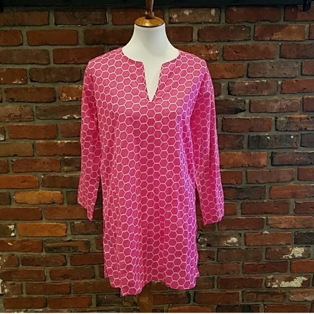 NWT LEXI YORK Hot Pink Tunic SIZE SMALL